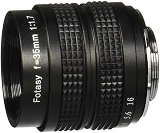 Fotasy Manual 35mm f1.6 APSC Lens for M43 MFT Micro 4/3 Mirrorless Cameras