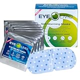 EYELIVIO Dry Eye Relief Mask: 30 Pack 15 to 20 Minutes for Dry Eyes, Blepharitis & Meibomian Gland Dysfunction. Steam Eye Mask, Self-Heated Eye Mask, Disposable Warm Compress Eye Sleep Mask.