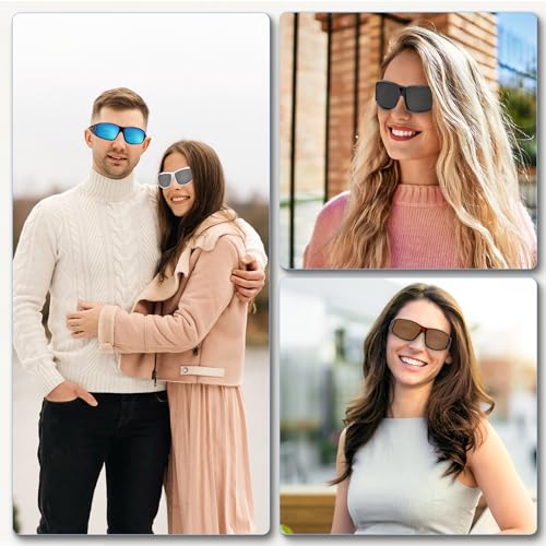 Fit Over Wrap Sunglasses Polarized Lens Wear Over Eyeglasses 100% UV Protection for Men and Women4
