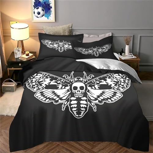 Housse de couette athlète de ski vibrant pour chambre d'ado