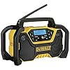 DEWALT 12V/20V MAX Portable Bluetooth Radio, Cordless, 100 ft Range, 3.5” Subwoofers, Jobsite (DCR028B) #1