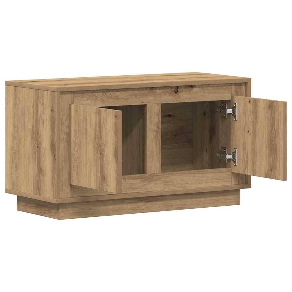 vidaXL Szafka pod telewizor 80 x 35 x 45 cm dąb artisan
