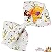 LUV HER Disney Princess Belle Alligator Hair Clips for Kids – 7-Pack Non-Slip 4-Inch Hair Bows – Girls Hair Accessories with Royal Character Prints – Ages 3+ – Non-Toxic Material