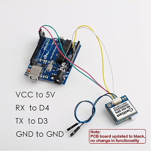 Geekstory BE-880 Module récepteur GPS avec flash HMC5883L Boussole 10ème puce GPS Niveau TTL 38400bps pour Arduino Aircraft Pixhawk APM Contrôleur de vol – vue 4
