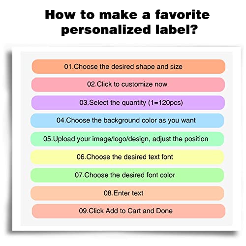 Laveda Custom Stickers For Business Logo Customized Personalized Stickers With Any Design Image Logo Text For Small Business And Birthday Party Wedding Celebration 120 Labels (1.5''X1'', Fancy Frame) #TOP6