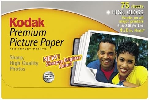 Paper, Kodak Premium Photo, Glossy