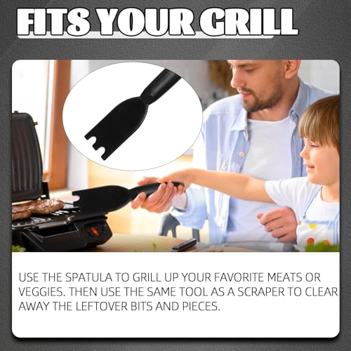 image for TonGass Grill Scraper for George Foreman Indoor Grills & Most Other In