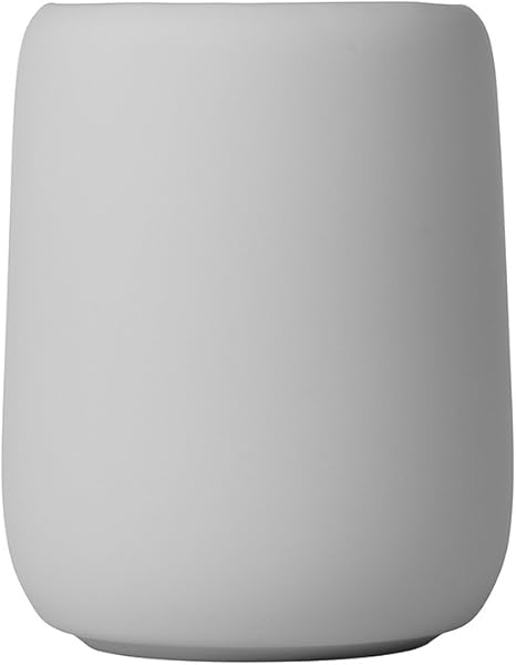 Amazon Com Blomus Toothbrush Beaker Ceramic And Silicone Micro Chip H 11 Cm O 8 5 Cm V 0 3 L Beauty Personal Care