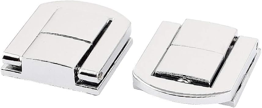 New Lon0167 Suitcase Box Featured Guitar Case Drawbolt reliable efficacy Closure Latch Silver Tone 2PCSid463 7e b0 763