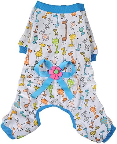 Pet Dog Clothes Pajamas Coat Jumpsuit,3color 4 sizes