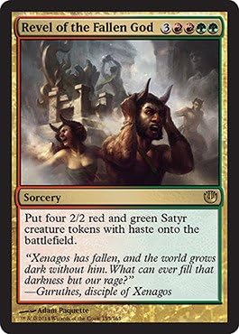 Magic The Gathering - Revel of The Fallen God (155/165) - Journey into Nyx