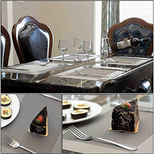 Platzdeckchen Isiyiner Tischset 6er Set rutschfest abwaschbar