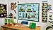 Eureka Minecraft Building A Great Year Classroom Bulletin Board Set for Teachers, 33 Pieces