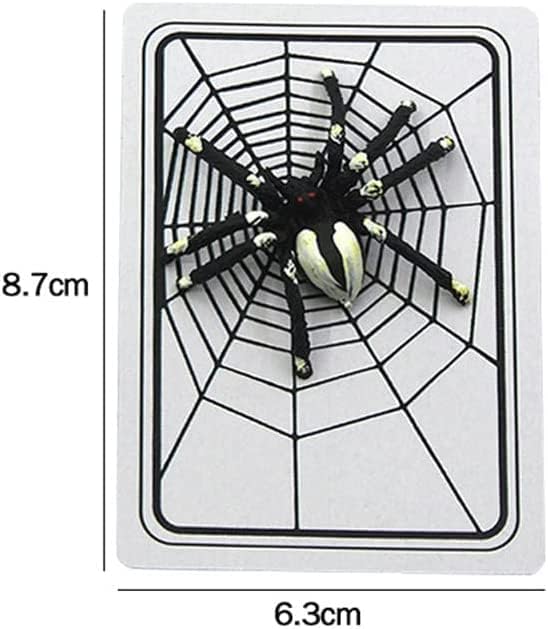 Miniatura 4 de SUMAG The Web Spider Cards Juguetes Araña y Red Truco de Magia para Magos Gimmick Ilusión Cerrada Accesorios Mágicos Oriente para Hacer Juguete