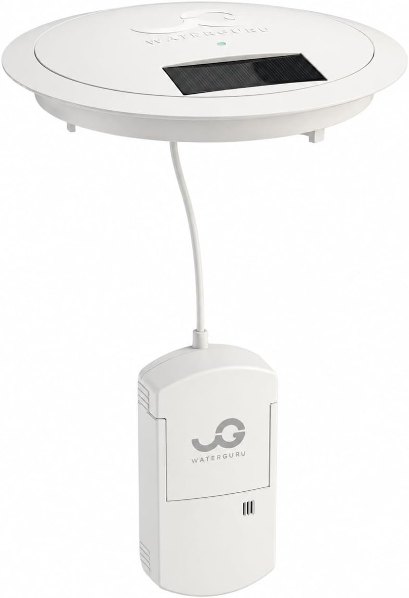 WaterGuru Sense S2 Smart Pool Monitor - Wi-Fi Digital Water Tester