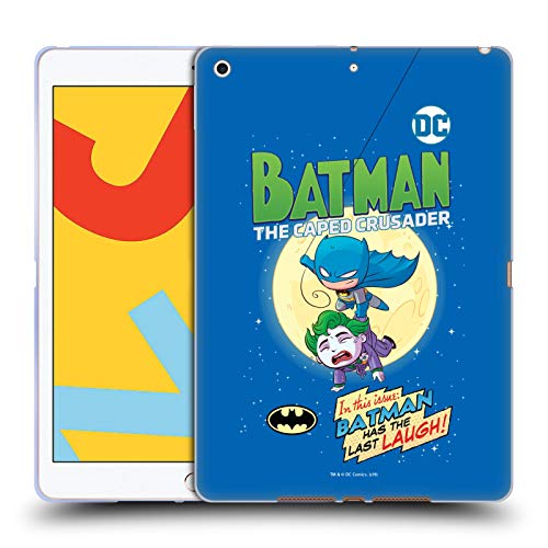 Head Case Designs Officially Licensed Super Friends DC Comics Batman Toddlers Comic Covers Soft Gel Case Compatible with Apple iPad 10.2 2019/2020/2021