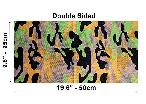 NICKSTON 6 cachecóis camuflados NE multifuncionais, sem costura, de microfibra, proteção contra poei