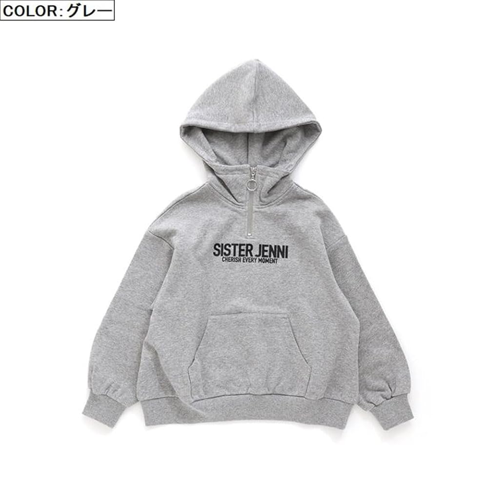 Amazon.co.jp: [SISTER JENNI] ハーフZIPパーカー : ファッション