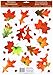 Amscan Colors of Fall Thanksgiving Party Autumn Breeze Window Decoration, Multicolor, 18" x 12"