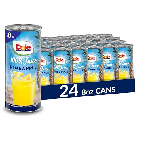 Dole 100% Pineapple Juice, No Added Sugar,