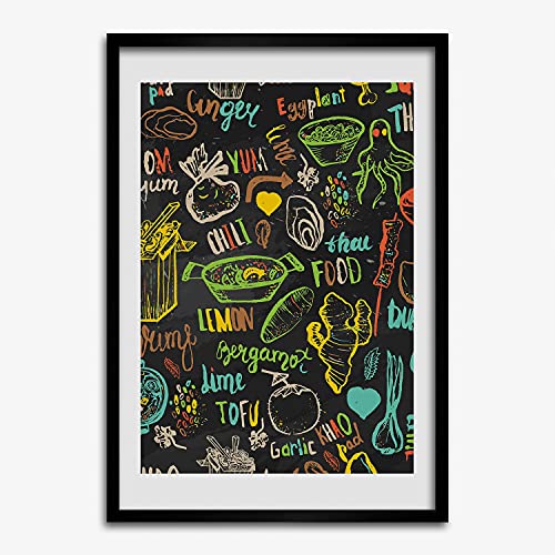 Cadre en bois moderne 50x70 cm Tulup pour sublimer la décoration de votre cuisine