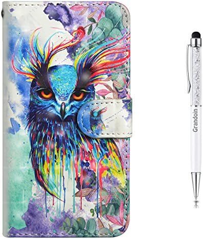 Grandoin Galaxy J5 2016 Case, Premium PU Leather Magnetic Flip Cover with Card Slots Holders [Soft Silicone Inner] Bookstyle Wallet Case For Samsung Galaxy J5 2016 (Cat And Tiger)
