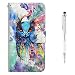 Produktbild Grandoin Galaxy J5 2016 Hülle, Handyhülle im Brieftasche-Stil für Samsung Galaxy J5 2016 Handytasche PU Leder Flip Cover 3D Bunte Muster Schutzhülle Etui Case (Vogel)