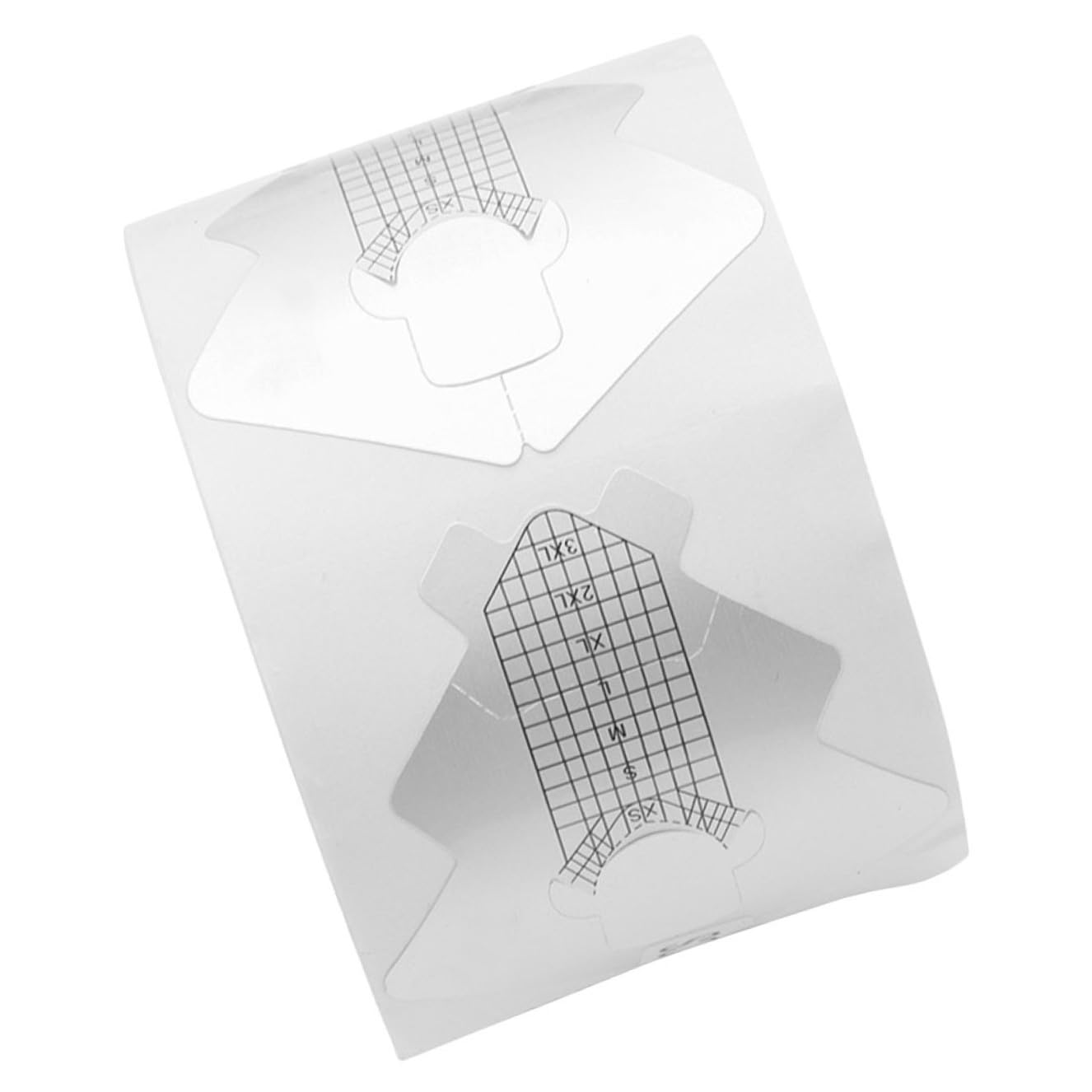 Nail Extension Sticker Reusable Nail Form Compact Extension Form Diy Tools Aluminum Foil Professional