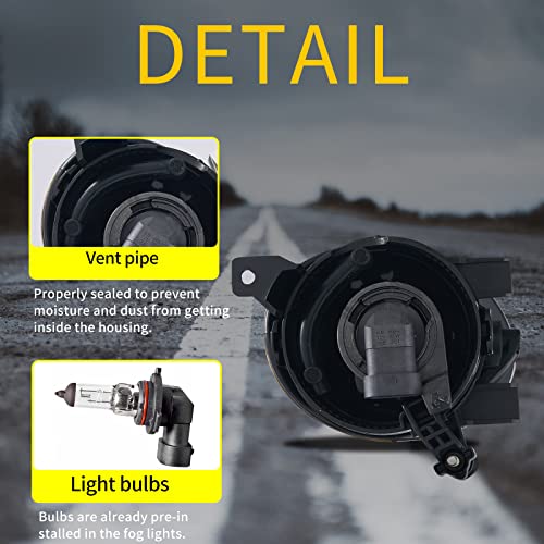 TOPTHAN 2X Fendinebbia Anteriori per Volkswagen