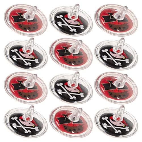 PartyPack 12 x Piraten Kreisel für Kinder Cover