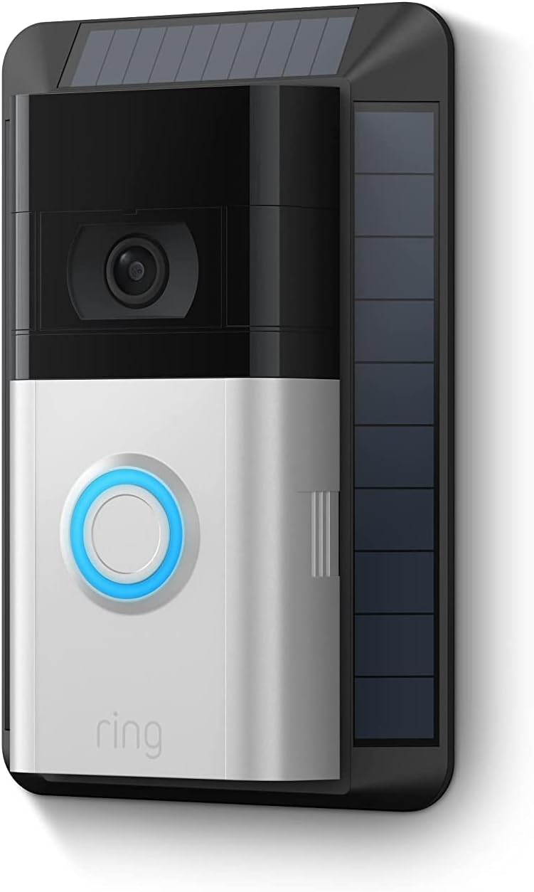 Ring-zonnelader (2de generatie) voor deurbellen op batterijen, Video Doorbell 3, Video Doo - Analyse des détails et conception