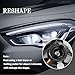 wedfish 2PCS Car Headlight Dust Cover for H4 Light Bulb,EPDM Rubber Dust Covers for Headlight Dust & Waterproof,Practical Car Accessories Car Headlight Dust Cap Fits Most Vehicles (3.35