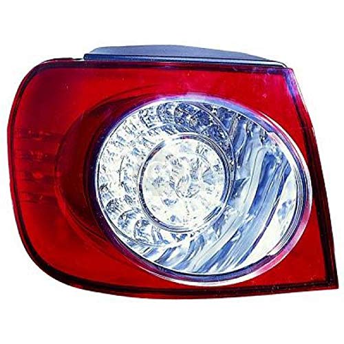 Diederichs VW Golf V Plus Typ (5M1) Bj. 05-09 Links Äußere Heckleuchte Rot Halogen E-Typ-geprüft