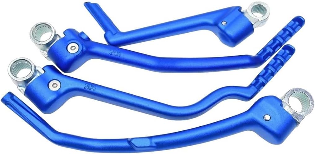 Motorcycle Start Lever for Motorcycle CNC Forged Kick Start Lever Pedal for YZ WR 125 250 250X 250F 250FX 450F 450FX YZF 1986-2023 Dirt Bike