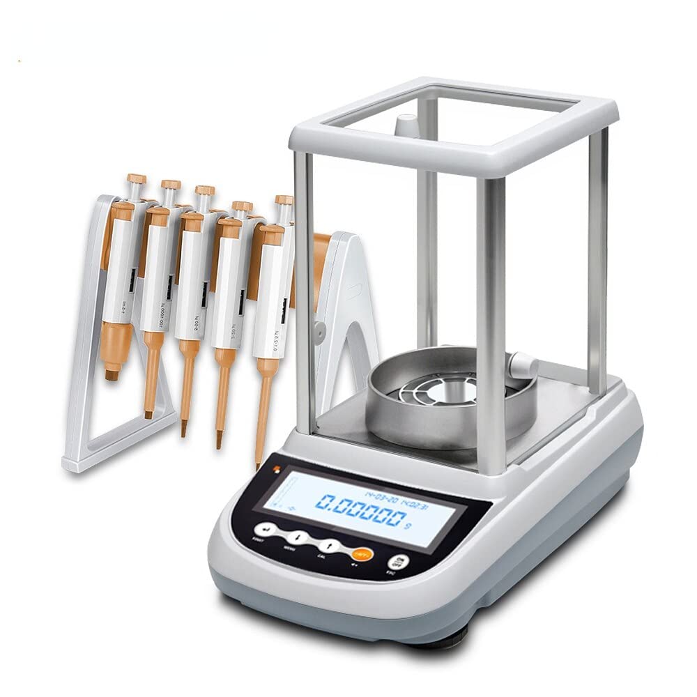 Balanza Analítica Semimicro Fa1265Sem, 62/120 G, Legibilidad De 0,01 MG, Autocalibración, Peso Mínimo De 100 MG, Báscula De Precisión De Laboratorio.gaoJIN1654