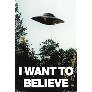 X-Files – I Want to Believe – UFO – filmposter bioscoop film x-Files Science Fiction Sci Fi 61 x 91,5 cm