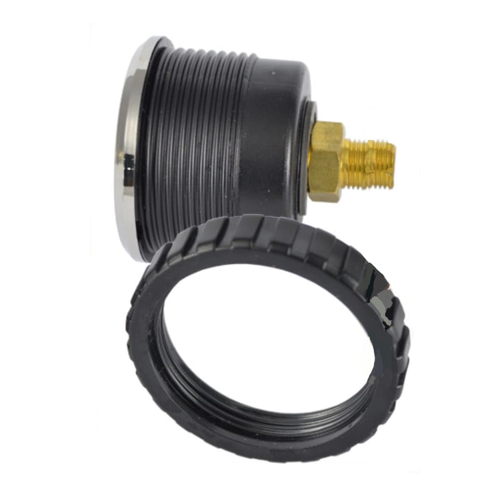 Manomètre FIMET à sec pour installation sur panneau 1/8" Ø 40 mm.