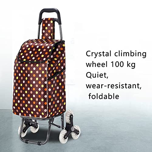 Z-SEAT Treppensteigender Einkaufstrolley Tragbarer, Faltbarer Lebensmitteleinkaufswagen Multifunktionaler Kleiner… – Bild 4