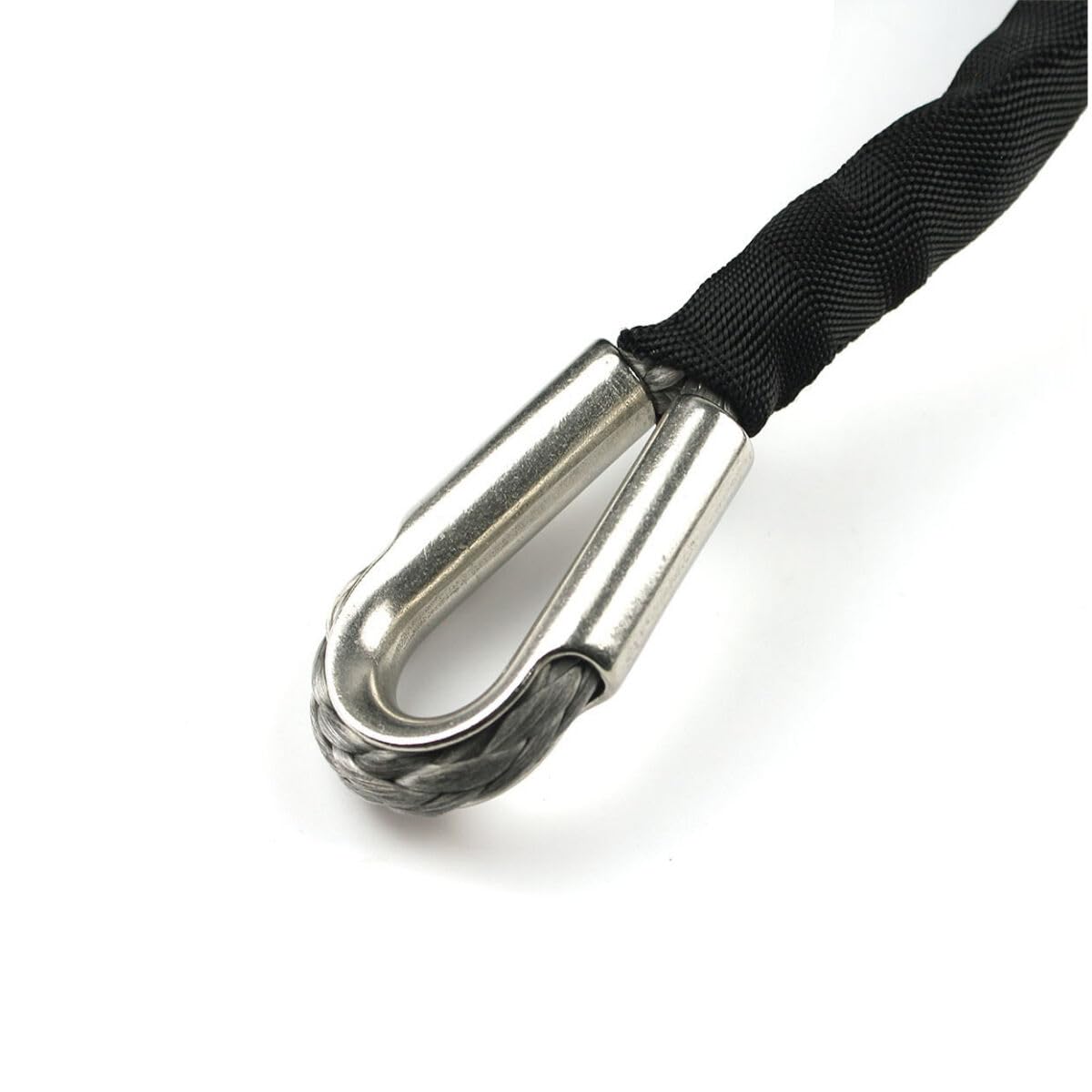 Fune Per Verricello Dyneema 10mm X 28m - 9299 Kg, Gancio Incluso - Foto 9