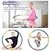CAVEEN Hula Hoop Fitness, Desmontable, Ancho Ajustable (28-37in), con Cinta Métrica, Professional...