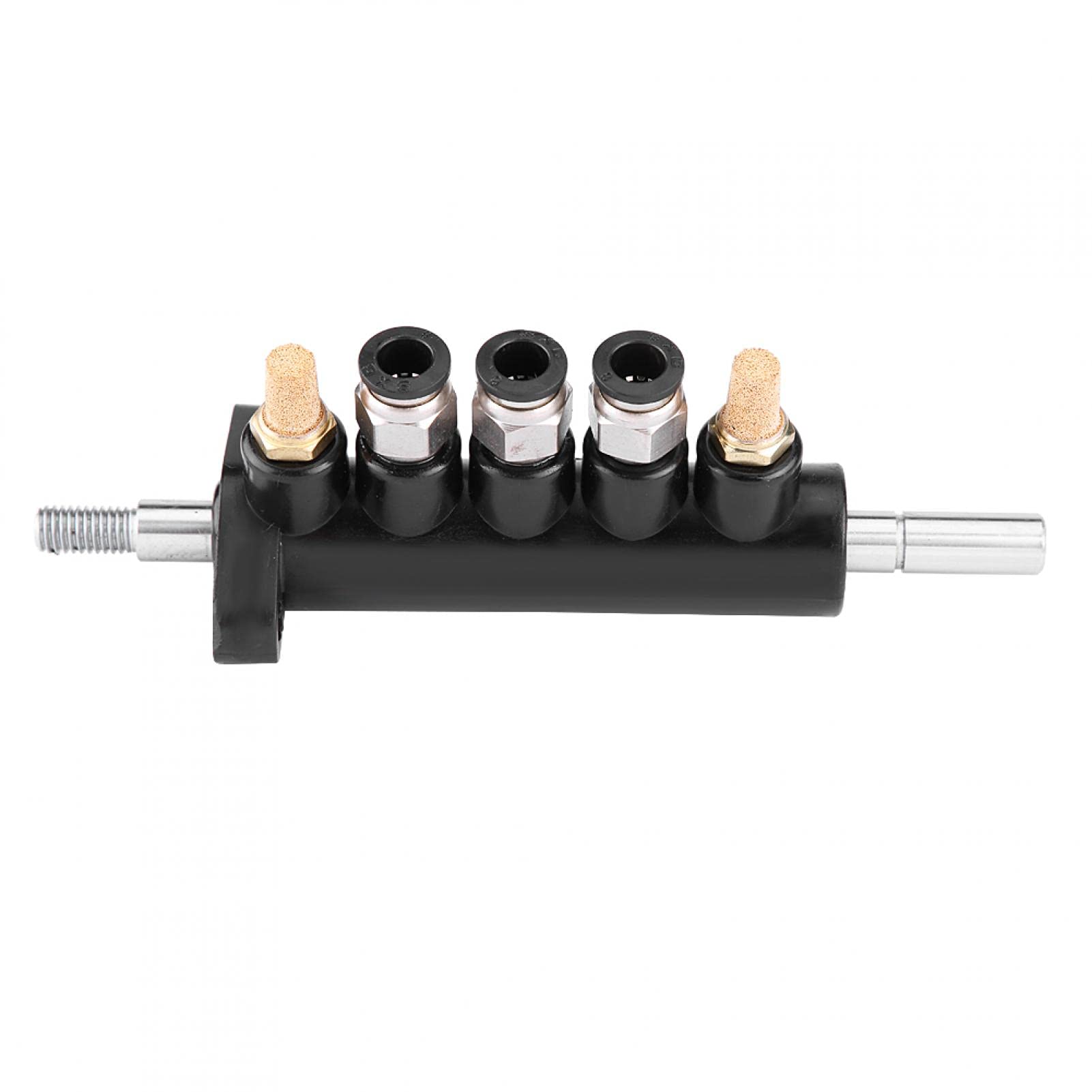 Valvola A Pedale Pneumatica Per Smontagomme - Alluminio, Raccordo Tubo 8mm, Con Silenziatori