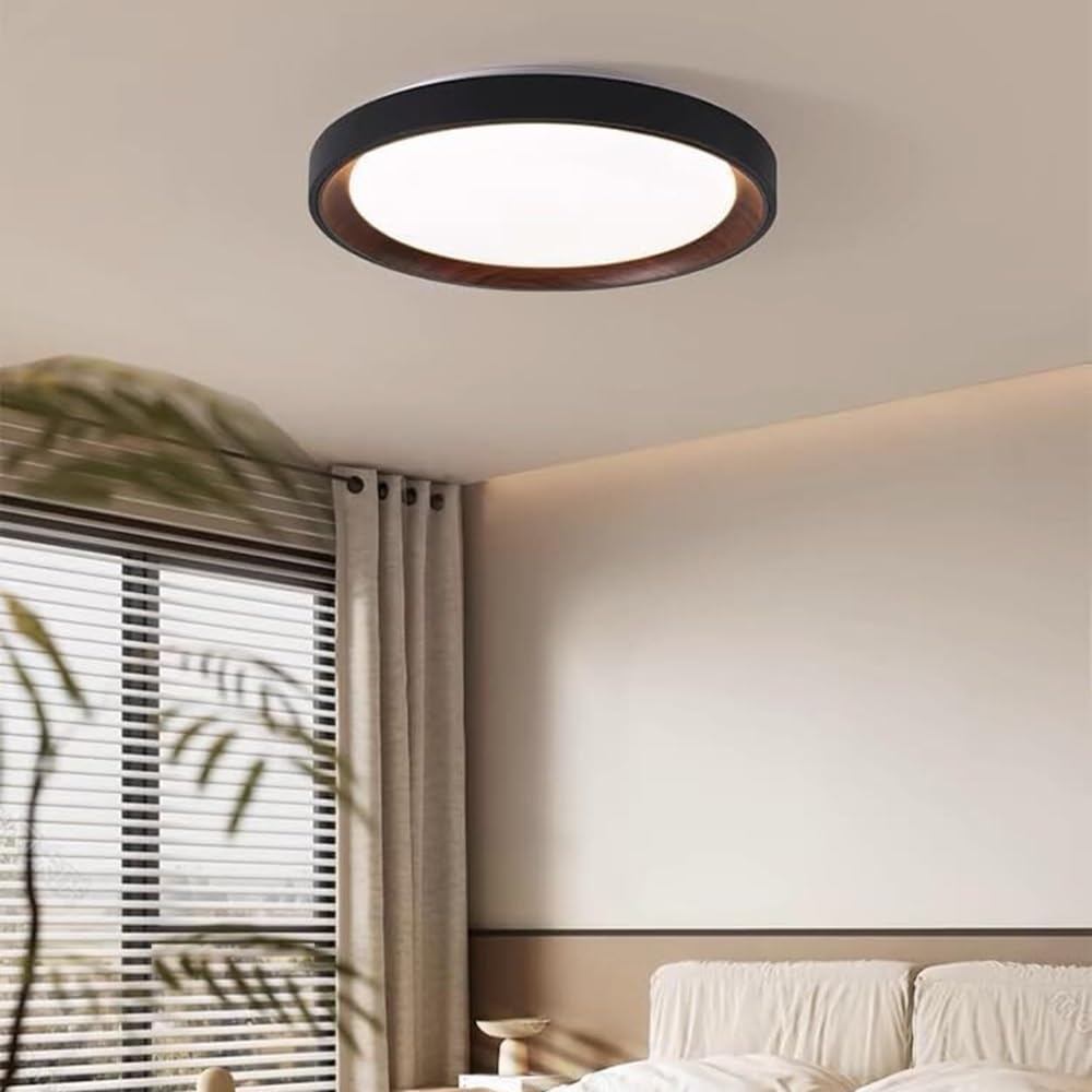 Nowoczesna lampa sufitowa LED, do sypialni, salonu, przedpokoju (40 cm)