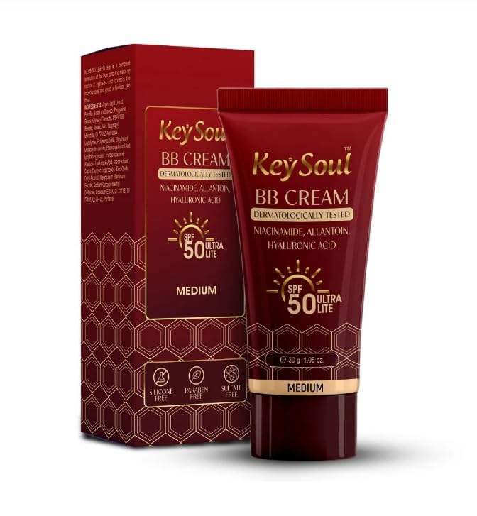 BB cream spf 50 ultra lite medium 30g – dermatologically tested, niacinamide, hyaluronic acid, allantonin, silicone free, paraben free, sulfate free-picture-37