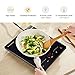 Bonsenkitchen 1800W Portable Induction Cooktop w ETL Approved, Electric Single Countertop Burner with LCD Touch Screen Sensor and Digital Timer