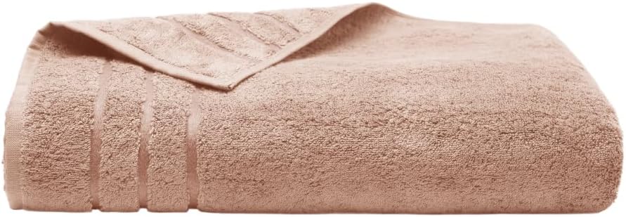 Cariloha Bath Sheet | Blush | 40"x72" | Turkish Cotton & Viscose Material Blend | Extra Smooth, Odor Resistant and Highly Absorbent