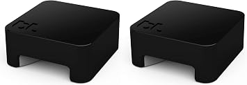 Bluelounge Design SO-BL Sumo Cable Management System - Black - 2 Pack