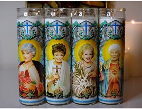 Amazon.com: Set of 4 Golden Girls Celebrity Prayer Candles ...
