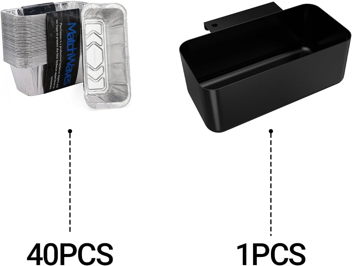 40Pack Grease Cup Liners Bundle with Grease Cup for 28 and 36 inch Blackstone Griddle