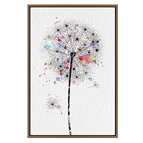 SIGNWIN Framed Canvas Wall Art A Closeup of...