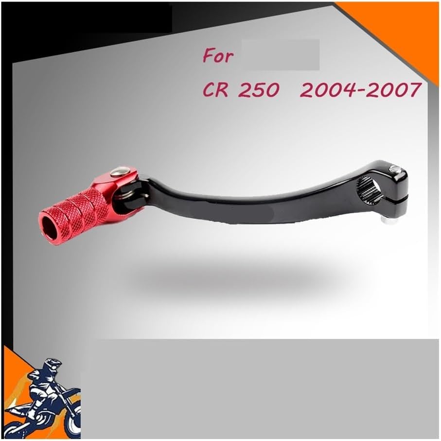 Motorbike Gear Shifter Motorcycle Gear Pedal Shift Lever Folding Lever for CR250 CR 250 2004 2005 2006 2007 Dirt Bike Motocross Shift Gear Lever